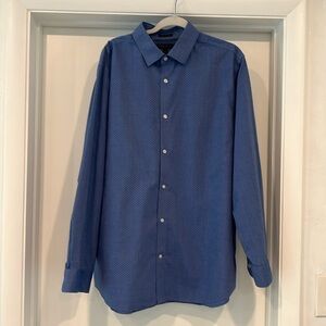 Banana Republic Camden Standard Fit XL non-iron 100% cotton blue button down